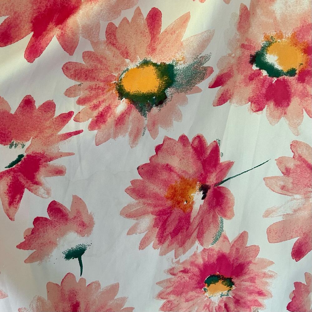 Donna Morgan Floral high neck halter colorful wedding guest mini party dress 10 - Picture 9 of 10